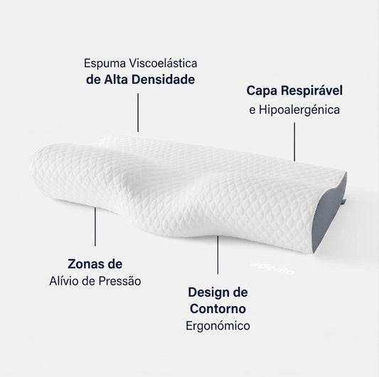 Almofada Derila para quem dorme de lado